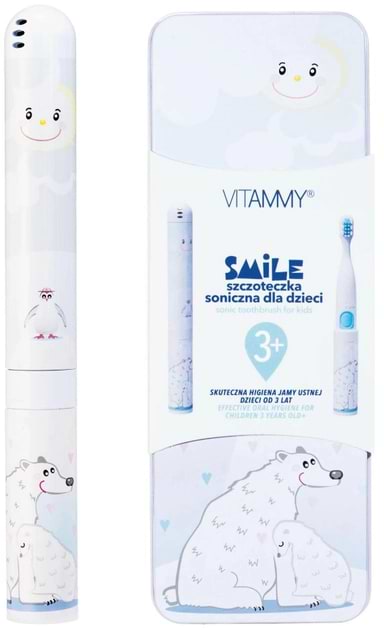 Фото - Зубная щетка электрическая Vitammy SMILE White Bear