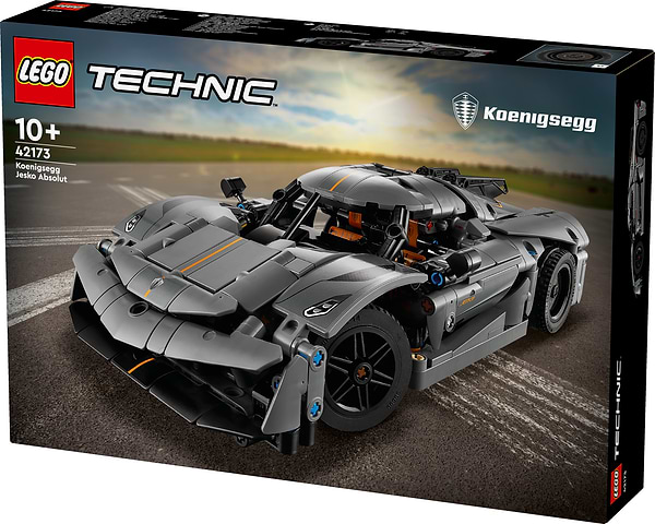 Фото - Конструктор LEGO Technic Koenigsegg Jesko Absolut — серый гиперкар (42173)