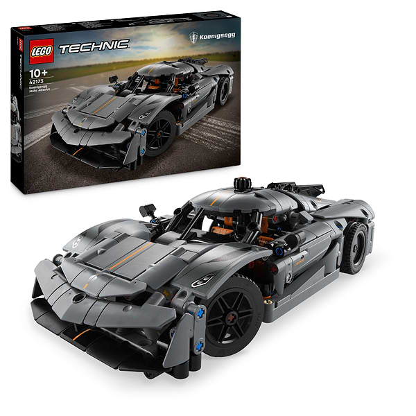 Фото - Конструктор LEGO Technic Koenigsegg Jesko Absolut — серый гиперкар (42173)