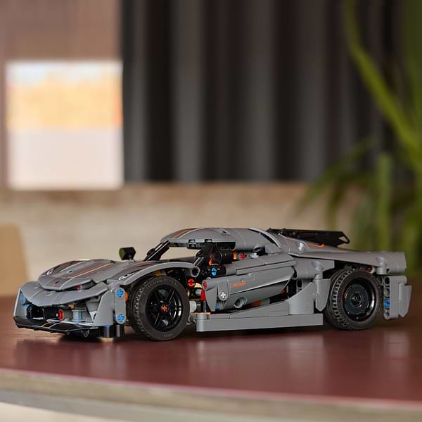 Фото - Конструктор LEGO Technic Koenigsegg Jesko Absolut — серый гиперкар (42173)