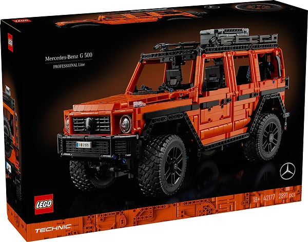 Фото - Конструктор LEGO Technic Mercedes-Benz G 500 PROFESSIONAL Line (42177)