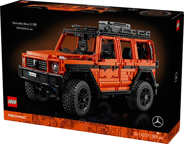 Фото - Конструктор LEGO Technic Mercedes-Benz G 500 PROFESSIONAL Line (42177)
