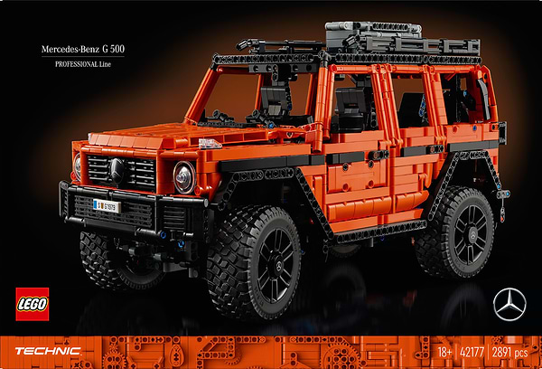 Фото - Конструктор LEGO Technic Mercedes-Benz G 500 PROFESSIONAL Line (42177)