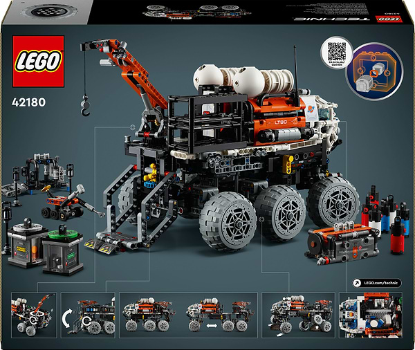 Фото - Конструктор LEGO TECHNIC Марсохід команди дослідників (42180)