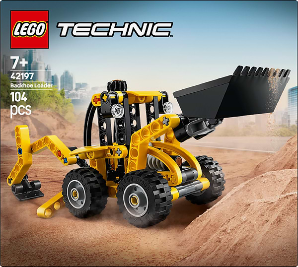Фото - Конструктор LEGO Technic Екскаватор-навантажувач (42197)
