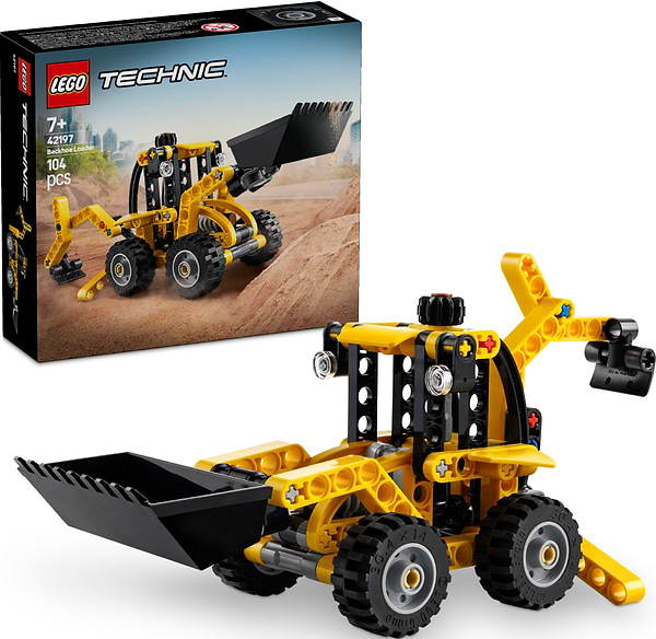 Фото - Конструктор LEGO Technic Екскаватор-навантажувач (42197)