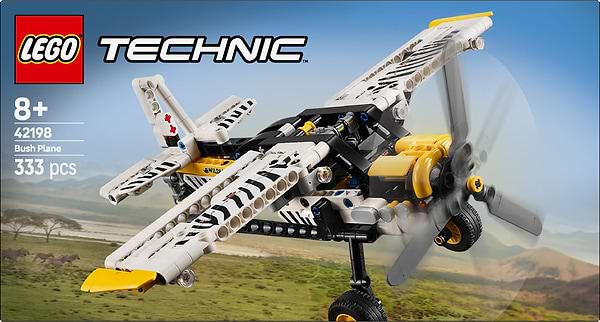 Фото - Конструктор LEGO Technic Буш-самолет (42198)
