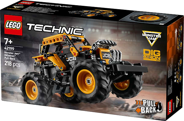 Фото - Конструктор LEGO Technic Monster Jam™ DIGatron™ з інерційним двигуном (42199)