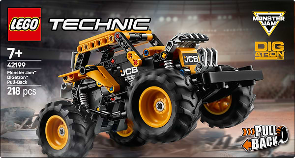 Фото - Конструктор LEGO Technic Monster Jam™ DIGatron™ з інерційним двигуном (42199)