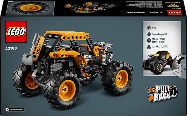 Фото - Конструктор LEGO Technic Monster Jam™ DIGatron™ з інерційним двигуном (42199)