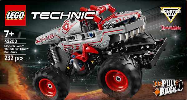 Фото - Конструктор LEGO Technic Monster Jam™ ThunderROARus™ с инерционным двигателем (42200)