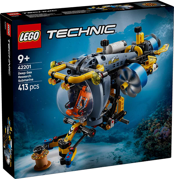 Фото - Конструктор LEGO Technic Глубоководная исследовательская подлодка (42201)