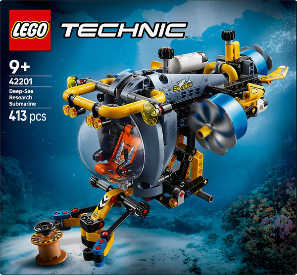 Фото - Конструктор LEGO Technic Глубоководная исследовательская подлодка (42201)