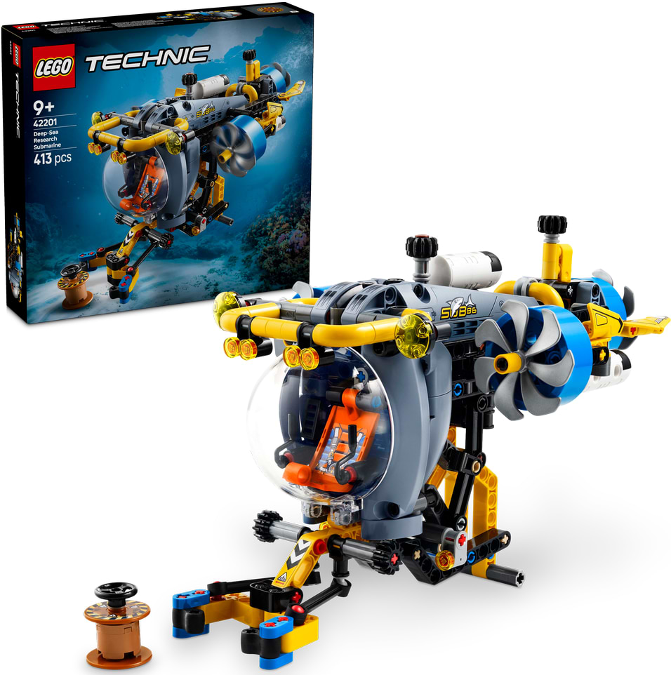 Конструктор LEGO Technic Глибоководний дослідницький підводний човен (42201) - Фото 1