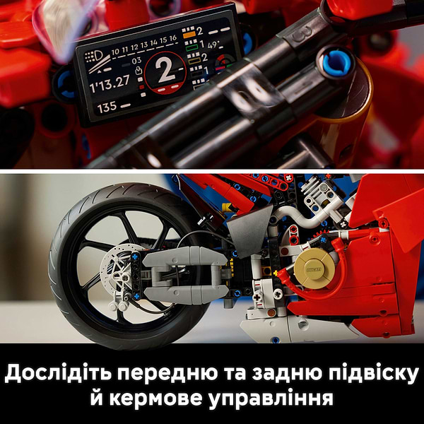 Фото - Конструктор LEGO Technic Мотоцикл Ducati Panigale V4 S (42202)