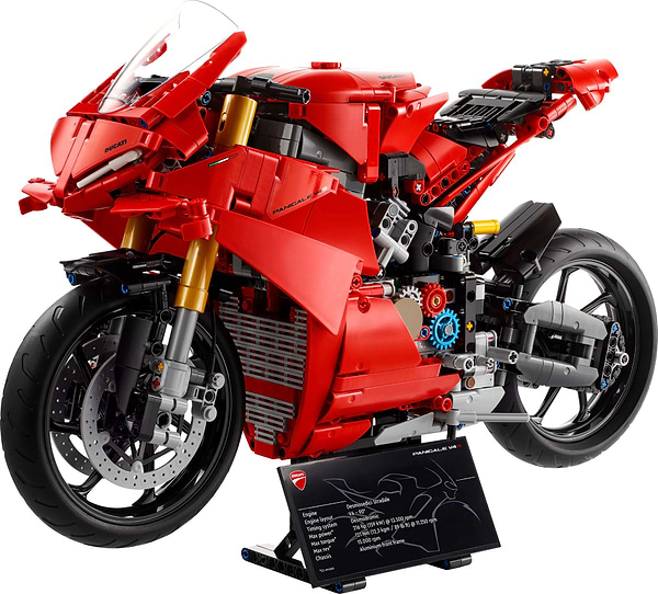 Фото - Конструктор LEGO Technic Мотоцикл Ducati Panigale V4 S (42202)