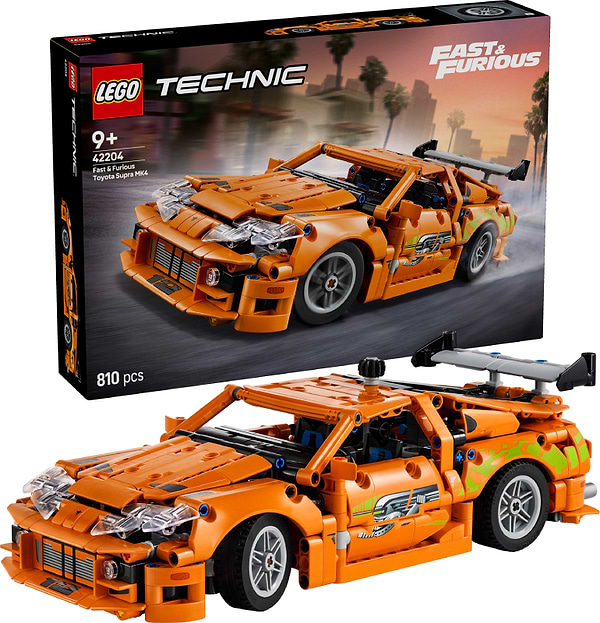 Фото - Конструктор LEGO Technic Fast and Furious Toyota Supra MK4 (42204)