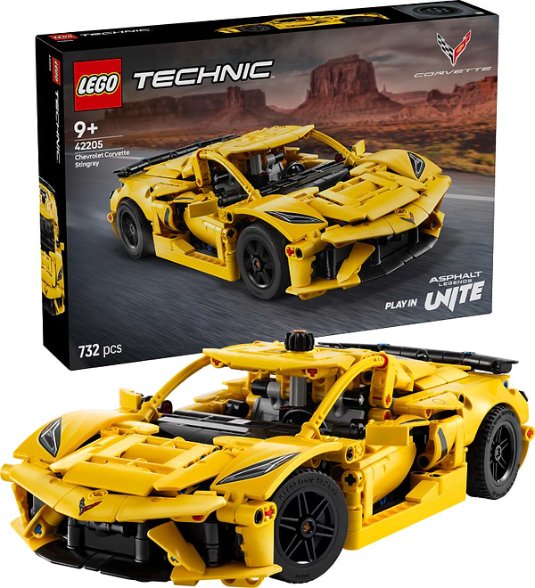 Фото - Конструктор LEGO Technic Chevrolet Corvette Stingray (42205)
