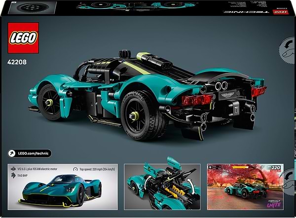 Фото - Конструктор LEGO Technic Aston Martin Valkyrie (42208)