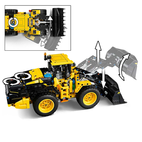 Фото - Конструктор LEGO Technic Колесный погрузчик Volvo L120 Electric (42209)
