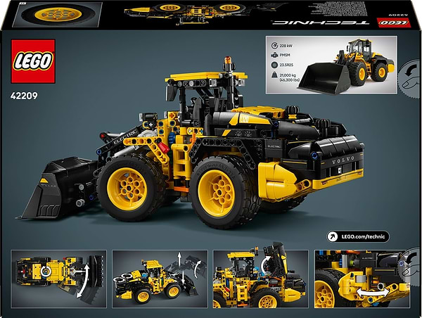 Фото - Конструктор LEGO Technic Колесный погрузчик Volvo L120 Electric (42209)