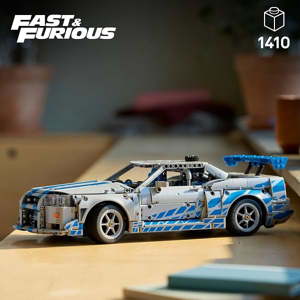 Фото - Конструктор LEGO Technic Двойной форсаж Автомобиль Nissan Skyline GT-R (R34) (42210)
