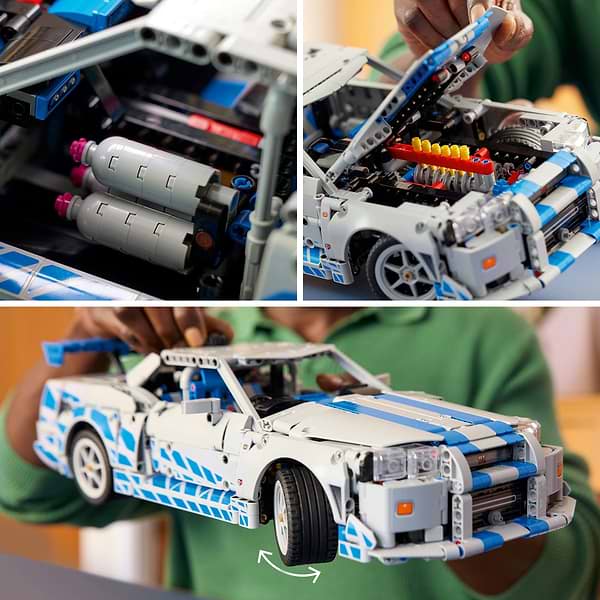 Фото - Конструктор LEGO Technic Двойной форсаж Автомобиль Nissan Skyline GT-R (R34) (42210)