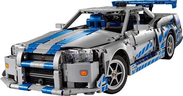 Фото - Конструктор LEGO Technic Двойной форсаж Автомобиль Nissan Skyline GT-R (R34) (42210)