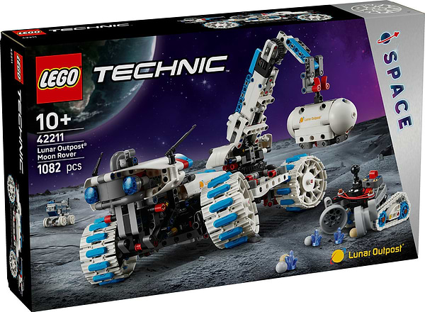 Фото - Конструктор LEGO  Technic Лунный ровер Lunar Outpost™. Космический корабль (42211)