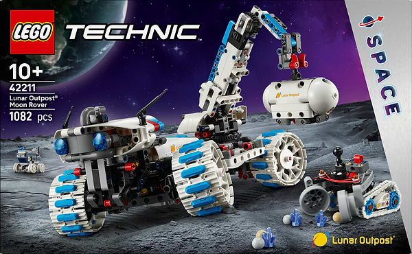Фото - Конструктор LEGO  Technic Лунный ровер Lunar Outpost™. Космический корабль (42211)