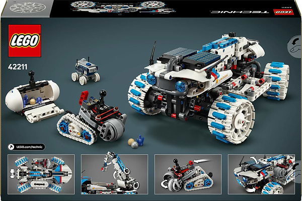 Фото - Конструктор LEGO  Technic Лунный ровер Lunar Outpost™. Космический корабль (42211)