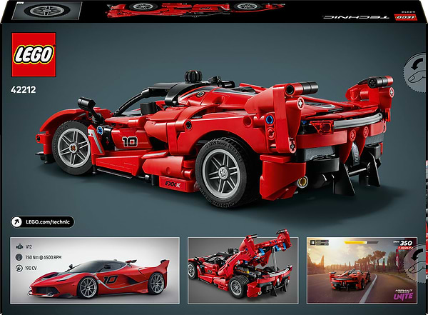 Фото - Конструктор LEGO  Technic Ferrari FXX K (42212)