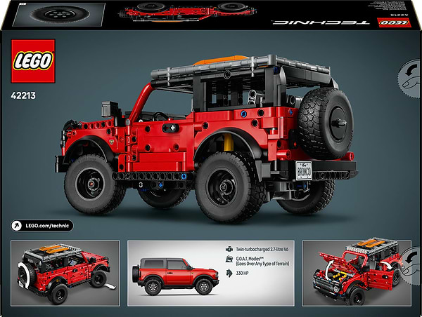 Фото - Конструктор LEGO  Technic Внедорожник Ford Bronco® (42213)