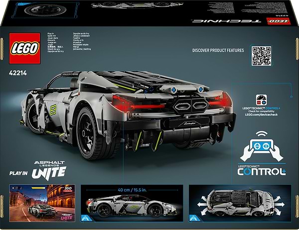 Фото - Конструктор LEGO  Technic Суперкар Lamborghini Revuelto (42214)