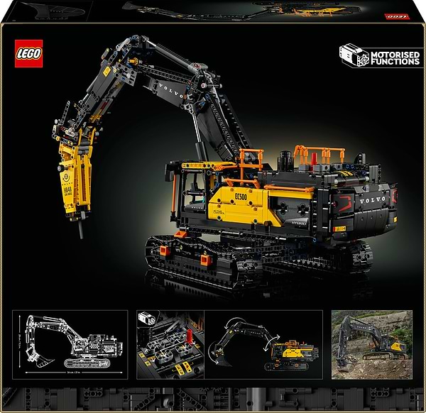Фото - Конструктор LEGO  Technic Екскаватор Volvo EC500 Hybrid (42215)