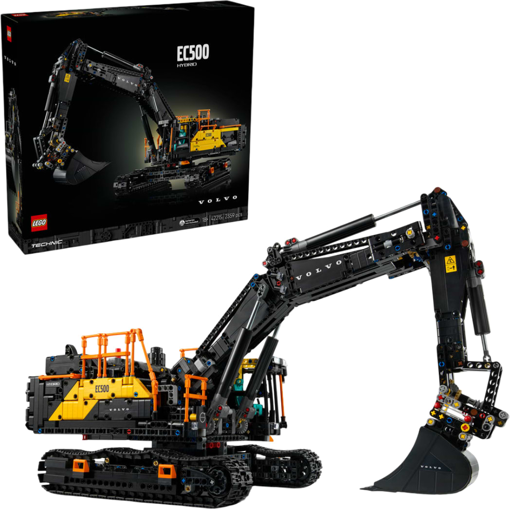 Конструктор LEGO  Technic Екскаватор Volvo EC500 Hybrid (42215) - Фото 1