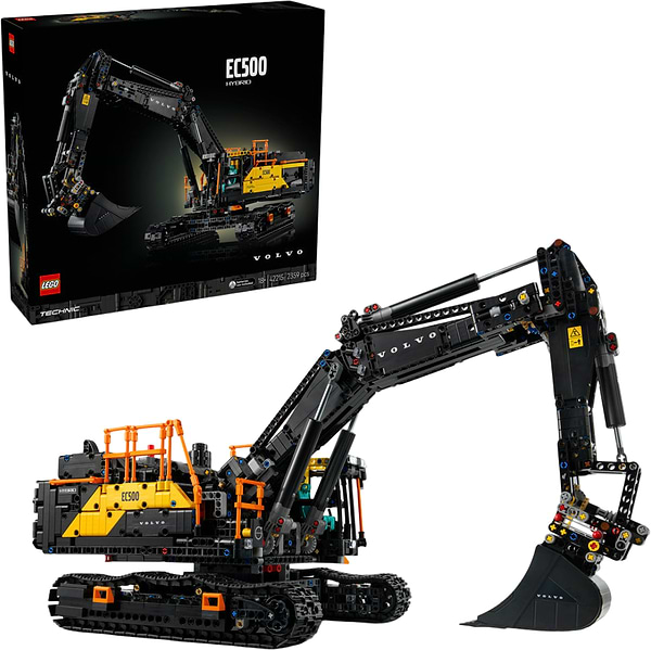 Фото - Конструктор LEGO  Technic Екскаватор Volvo EC500 Hybrid (42215)