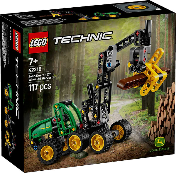 Фото - Конструктор LEGO  Technic Колісний комбайн John Deere 1470H (42218)