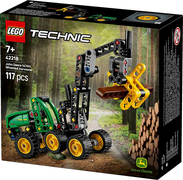 Фото - Конструктор LEGO  Technic Колісний комбайн John Deere 1470H (42218)