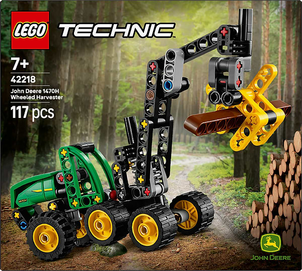 Фото - Конструктор LEGO  Technic Колісний комбайн John Deere 1470H (42218)