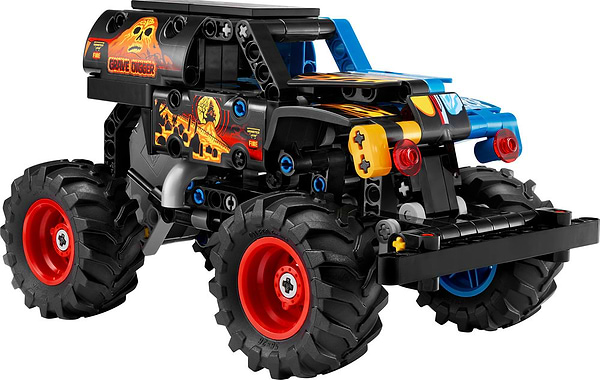 Фото - Конструктор LEGO Technic Monster Jam™ Grave Digger™ Вогонь і лід (42219)