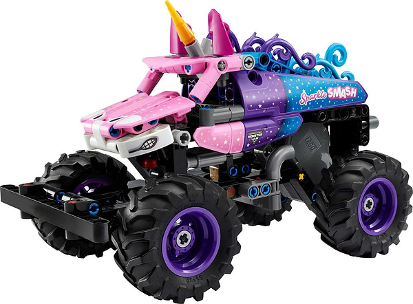 Фото - Конструктор LEGO  Technic Monster Jam™ Sparkle Smash™ із функцією «Pull-Back» (42220)