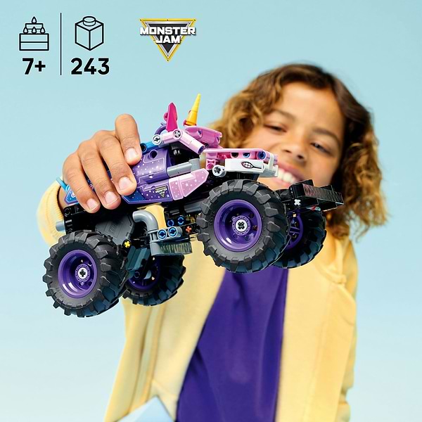 Фото - Конструктор LEGO  Technic Monster Jam™ Sparkle Smash™ із функцією «Pull-Back» (42220)