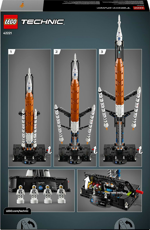 Фото - Конструктор LEGO Technic Ракета с системой космического запуска NASA Artemis (42221)