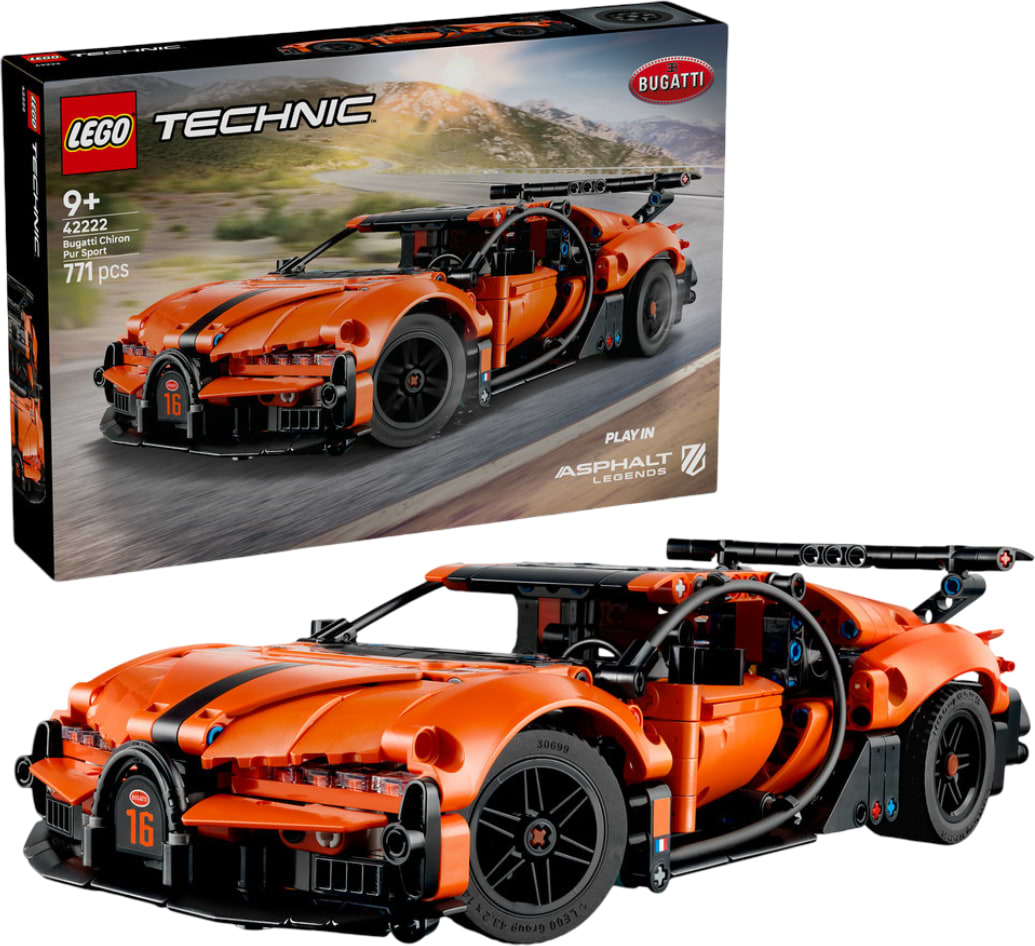 Конструктор LEGO  Technic Гіперкар Bugatti Chiron Pur Sport (42222) - Фото 1