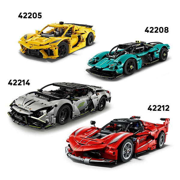 Фото - Конструктор LEGO Technic Porsche 911 GT3 R REXY AO Racing (42224)