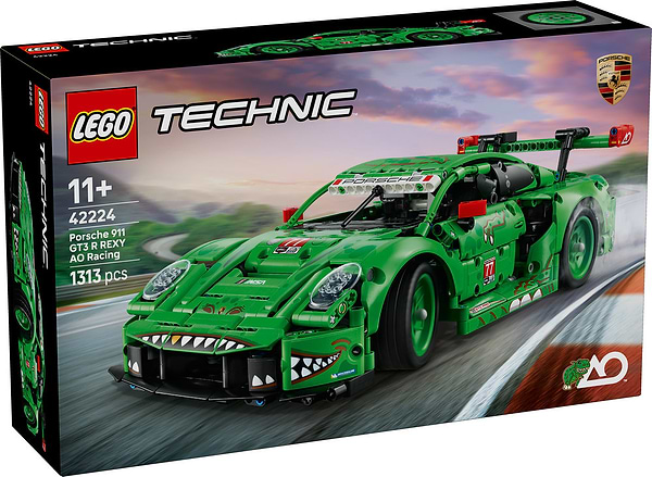 Фото - Конструктор LEGO Technic Porsche 911 GT3 R REXY AO Racing (42224)