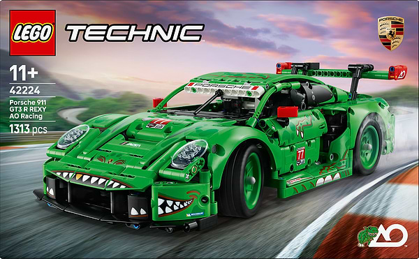 Фото - Конструктор LEGO Technic Porsche 911 GT3 R REXY AO Racing (42224)