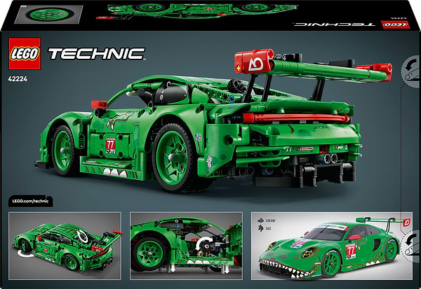 Фото - Конструктор LEGO Technic Porsche 911 GT3 R REXY AO Racing (42224)