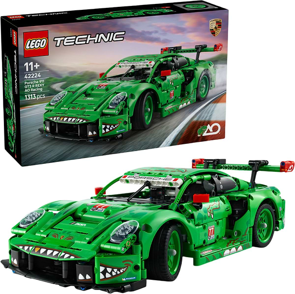 Фото - Конструктор LEGO Technic Porsche 911 GT3 R REXY AO Racing (42224)